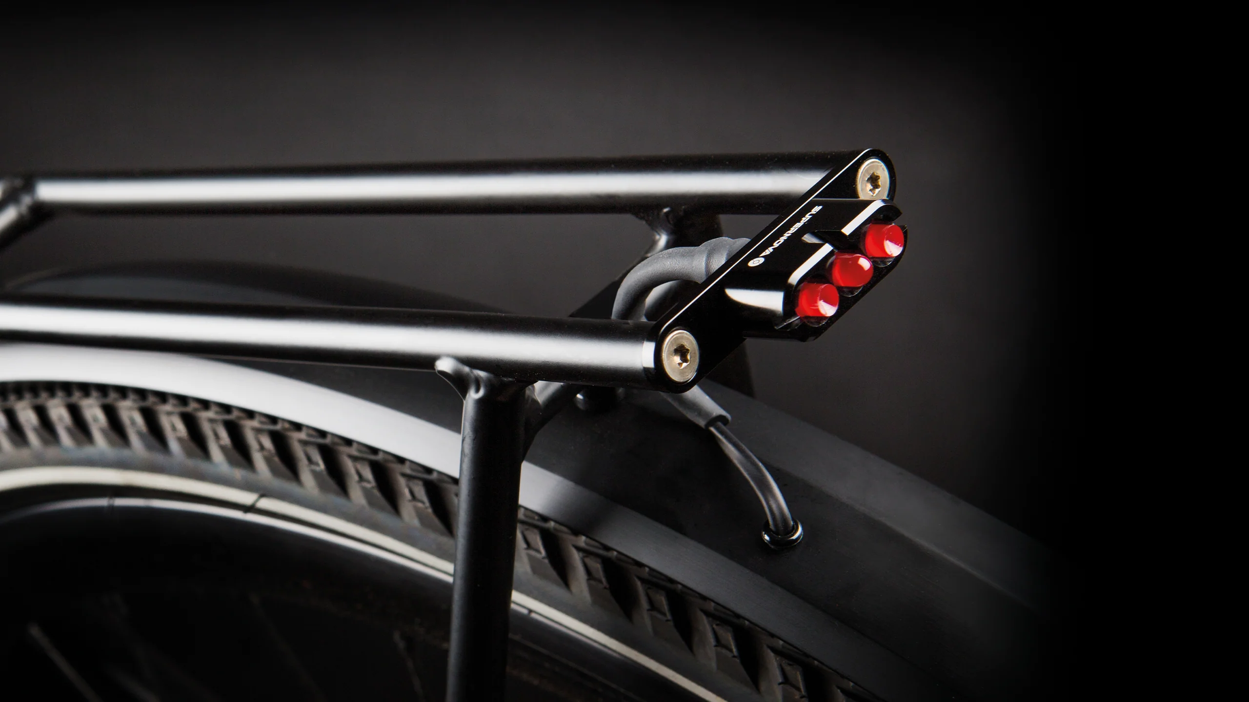 Supernova E3 Tail Light 2 Black